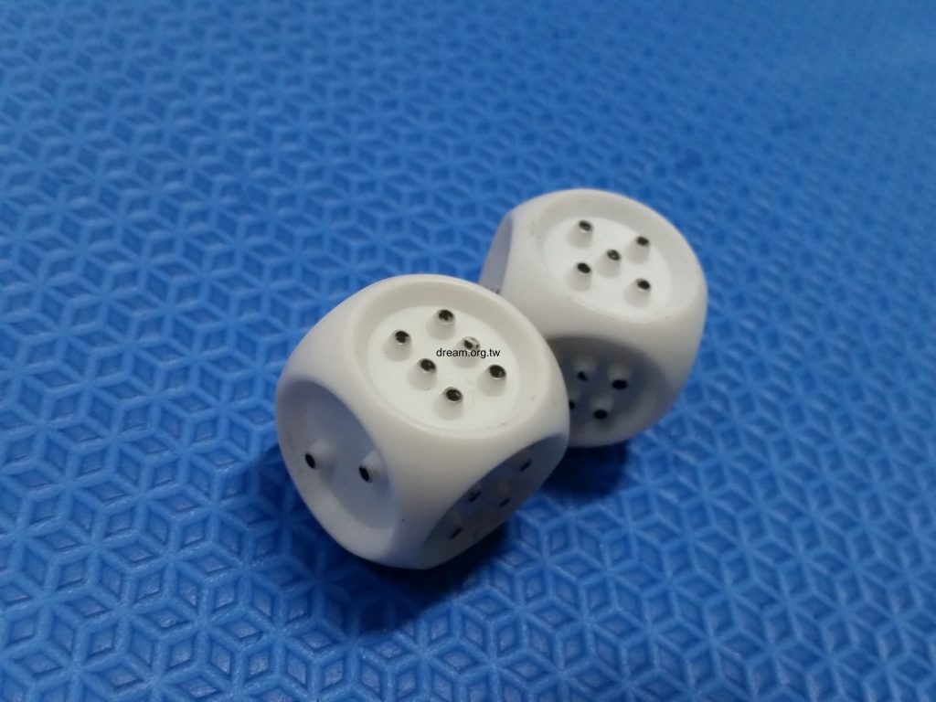 盲人骰子 Blind Dice（視障Visually impaired） 融合遊戲認證系統(The Inclusive Play
